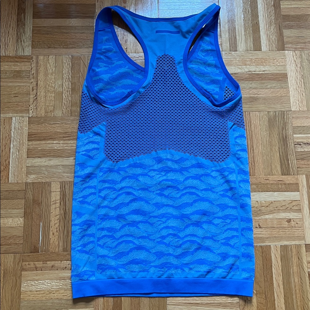 ADIDAS Primeknit Parley Tank Top Blue - Picture 4 of 6
